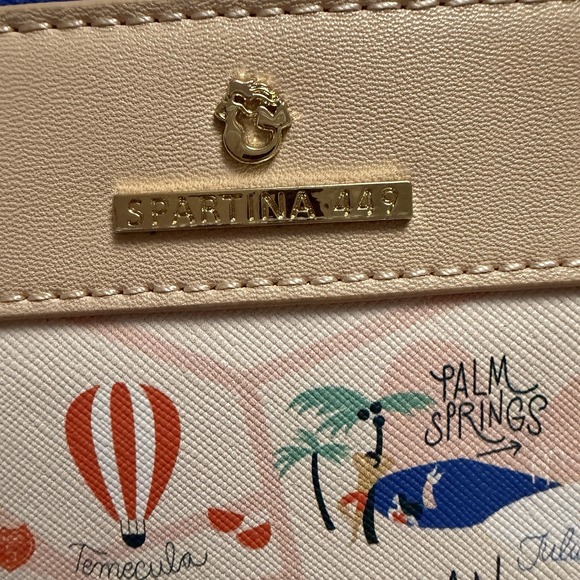 Spartina 449 Southern California Scout Wristlet Wallet Los Angeles San Diego - Picture 2 of 9